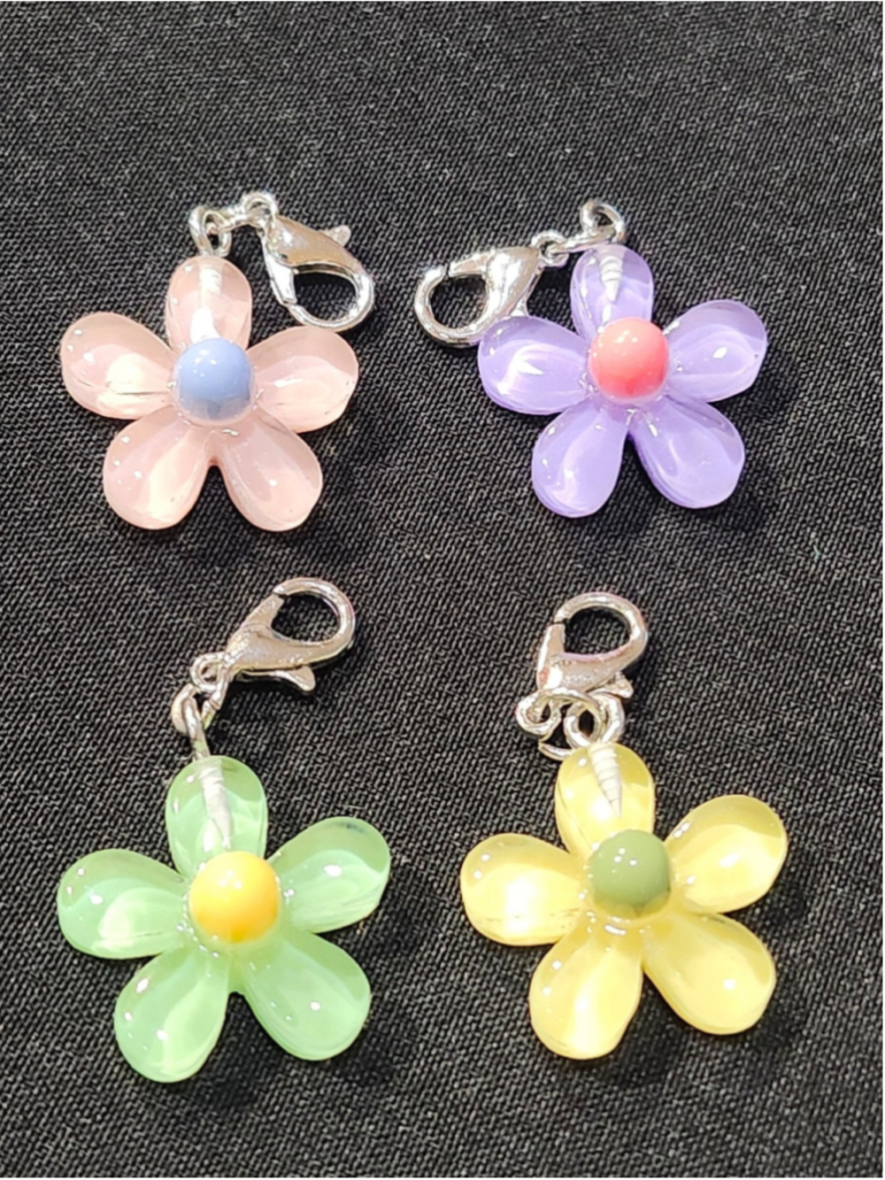 Small Flower Charms